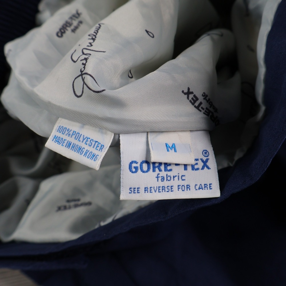 Jack Nicklaus Gore-Tex Golf Rain Pants Men's M Navy Blue Waterproof Shell - Picture 5 of 8